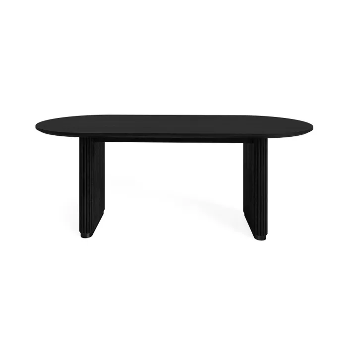 Lantine Oval Dining Table - Mango Charco | Murphy Furniture