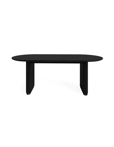 Lantine Oval Dining Table - Mango Charco | Murphy Furniture