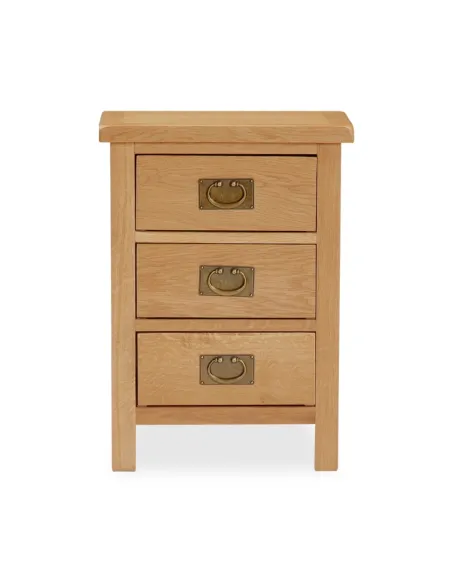 Astoria Lite Bedside Locker - Waxed Oak | Murphy Furniture