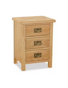 Astoria Lite Bedside Locker - Waxed Oak | Murphy Furniture 2