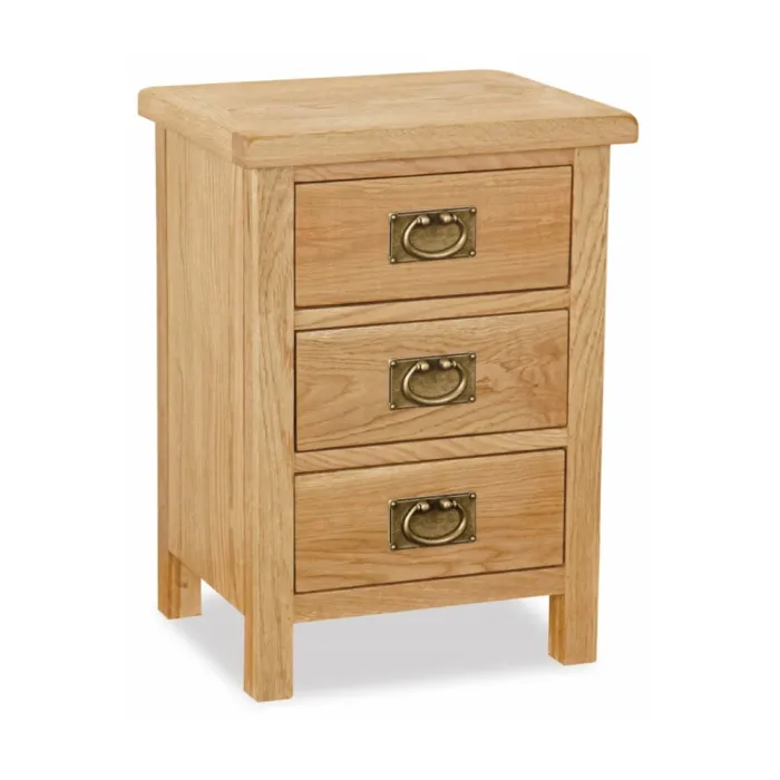 Astoria Lite Bedside Locker - Waxed Oak | Murphy Furniture