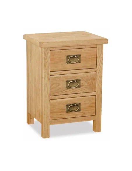 Astoria Lite Bedside Locker - Waxed Oak | Murphy Furniture