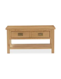 Astoria Lite Coffee Table - Waxed Oak | Murphy Furniture