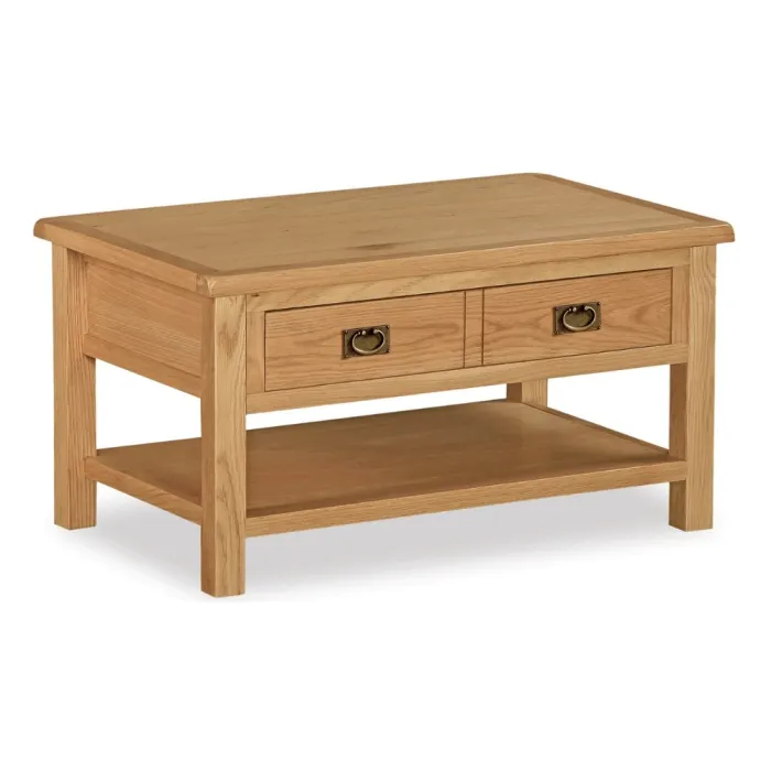 Astoria Lite Coffee Table - Waxed Oak | Murphy Furniture