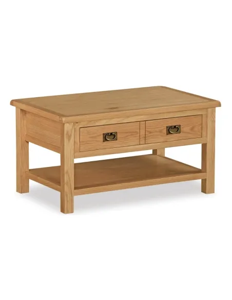 Astoria Lite Coffee Table - Waxed Oak | Murphy Furniture