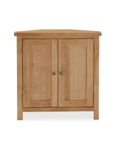 Astoria Lite Corner Cupboard - Waxed Oak | Murphy Furniture
