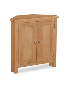 Astoria Lite Corner Cupboard - Waxed Oak | Murphy Furniture 2