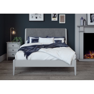 Marcus Bedside Locker - Grey | Murphy Furniture