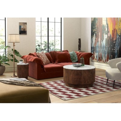 Milo Side Table With Door - Mango Wood | Murphy Furniture