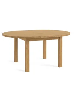 Blake Round Extending Dining Table - Oak | Murphy Furniture 2