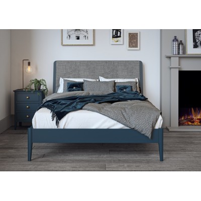 Olive Bedside Locker - Blue | Murphy Furniture