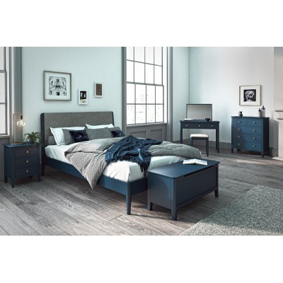 Olive Bedside Locker - Blue | Murphy Furniture