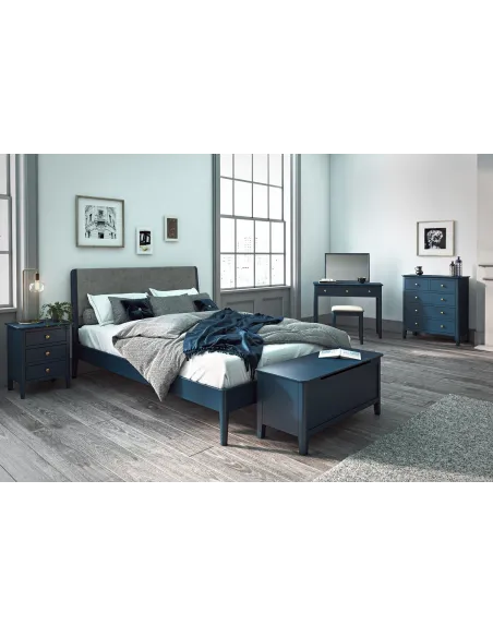 Olive Bedside Locker - Blue | Murphy Furniture