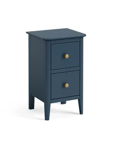 Olive Narrow Bedside Locker - Blue | Murphy Furniture 2
