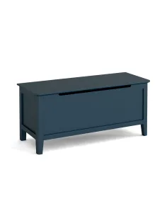 Olive Blanket Box - Blue | Murphy Furniture