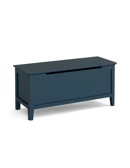 Olive Blanket Box - Blue | Murphy Furniture