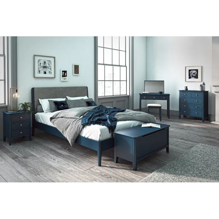 Olive Blanket Box - Blue | Murphy Furniture