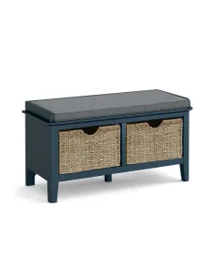 Olive Storage Bench - Blue | Murphy Furniture 2