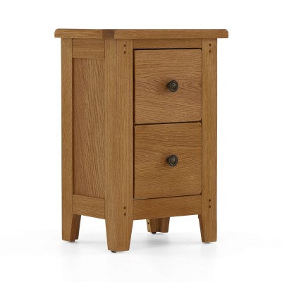 Blake Narrow Bedside Locker - Oak | Murphy Furniture