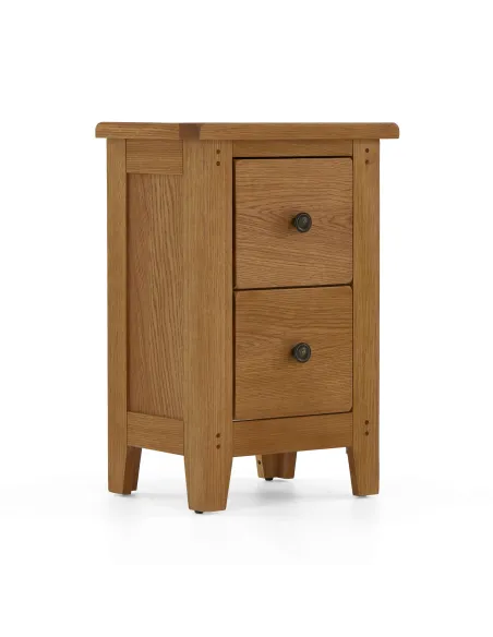 Blake Narrow Bedside Locker - Oak | Murphy Furniture
