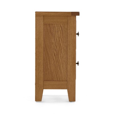 Blake Narrow Bedside Locker - Oak | Murphy Furniture
