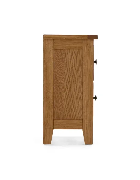 Blake Narrow Bedside Locker - Oak | Murphy Furniture