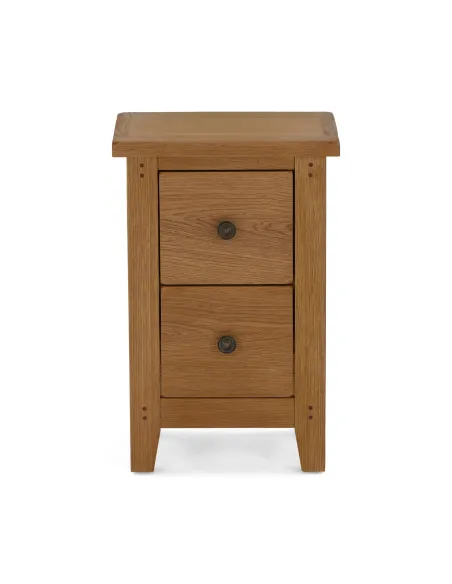 Blake Narrow Bedside Locker - Oak | Murphy Furniture
