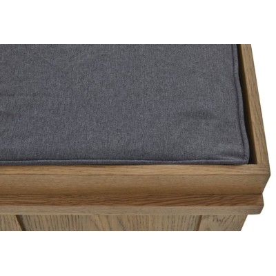 Blake Hallway Bench With Basket - Oak | Murphy Furniture