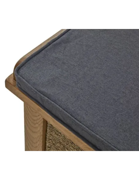 Blake Hallway Bench With Basket - Oak | Murphy Furniture