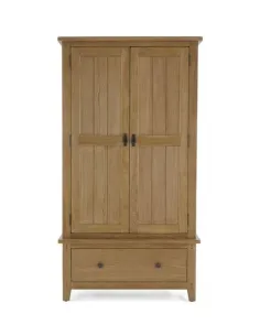 Blake Gents Wardrobe - Oak | Murphy Furniture