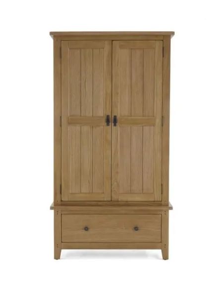 Blake Gents Wardrobe - Oak | Murphy Furniture