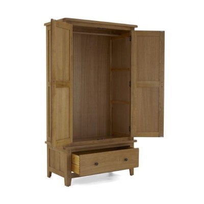Blake Gents Wardrobe - Oak | Murphy Furniture