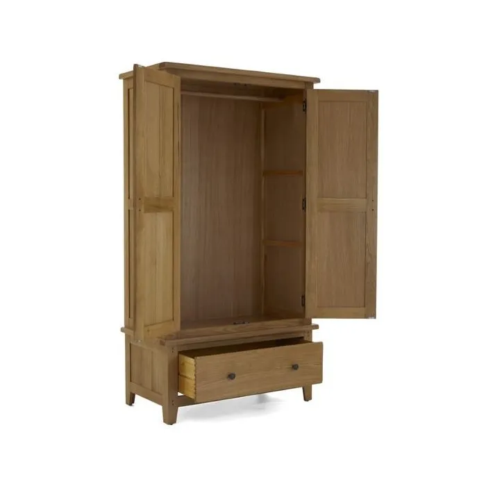 Blake Gents Wardrobe - Oak | Murphy Furniture