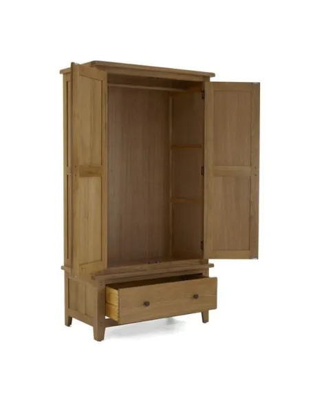 Blake Gents Wardrobe - Oak | Murphy Furniture