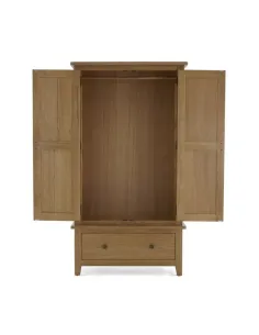 Blake Gents Wardrobe - Oak | Murphy Furniture 2