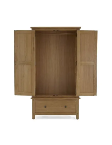 Blake Gents Wardrobe - Oak | Murphy Furniture