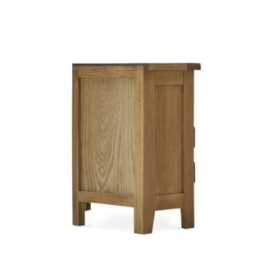 Blake Corner TV Unit With Door - Oak | Murphy Furniture