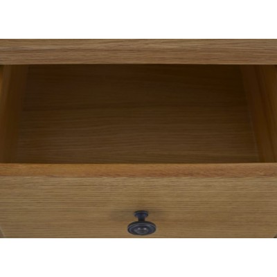 Blake 3 Over 4 Drawer Chest - Oak | Murphy Furniture