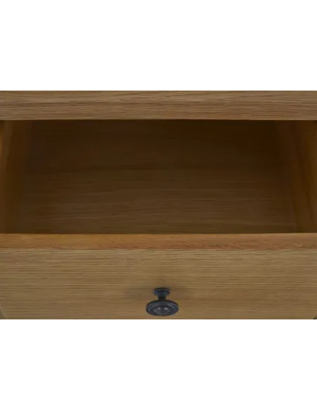 Blake 3 Over 4 Drawer Chest - Oak | Murphy Furniture