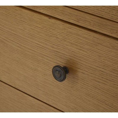 Blake 3 Over 4 Drawer Chest - Oak | Murphy Furniture