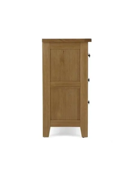 Blake 3 Over 4 Drawer Chest - Oak | Murphy Furniture
