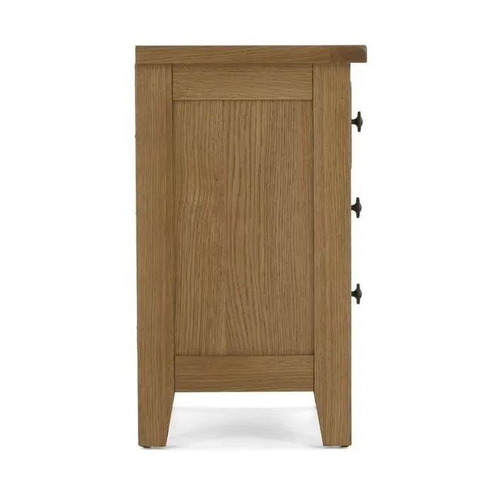 Blake Bedside Locker - Oak | Murphy Furniture