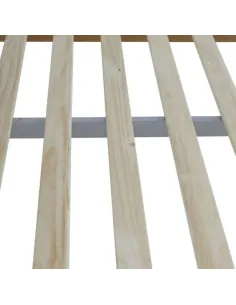 Blake 6ft Upholstered Bedframe - Oak | Murphy Furniture 2