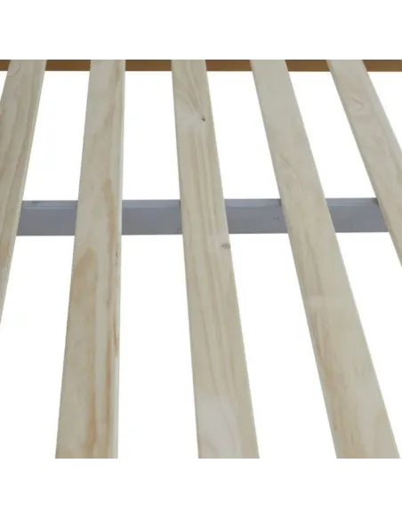 Blake 6ft Upholstered Bedframe - Oak | Murphy Furniture