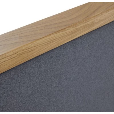 Blake 6ft Upholstered Bedframe - Oak | Murphy Furniture