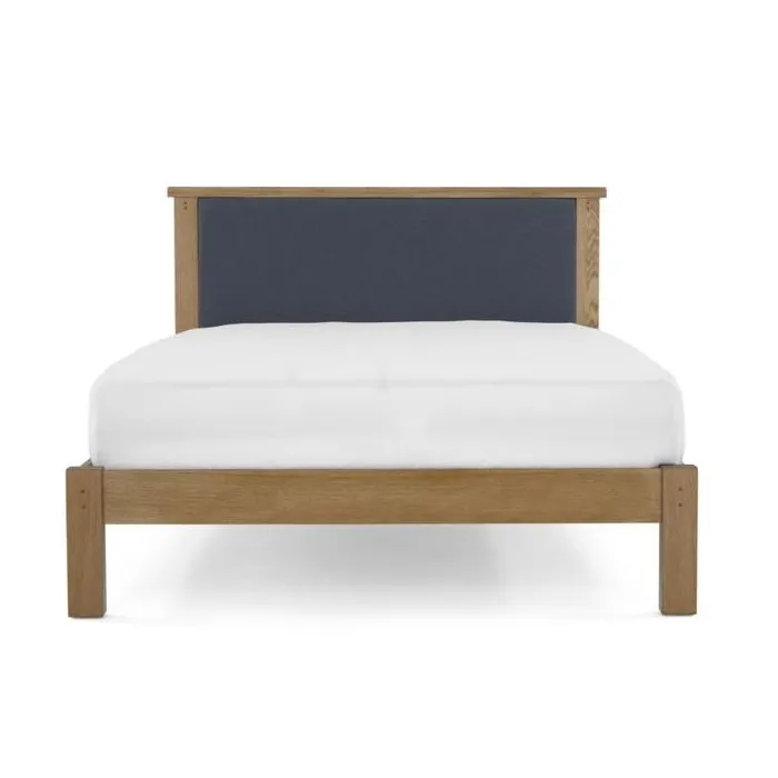 Blake 6ft Upholstered Bedframe - Oak | Murphy Furniture