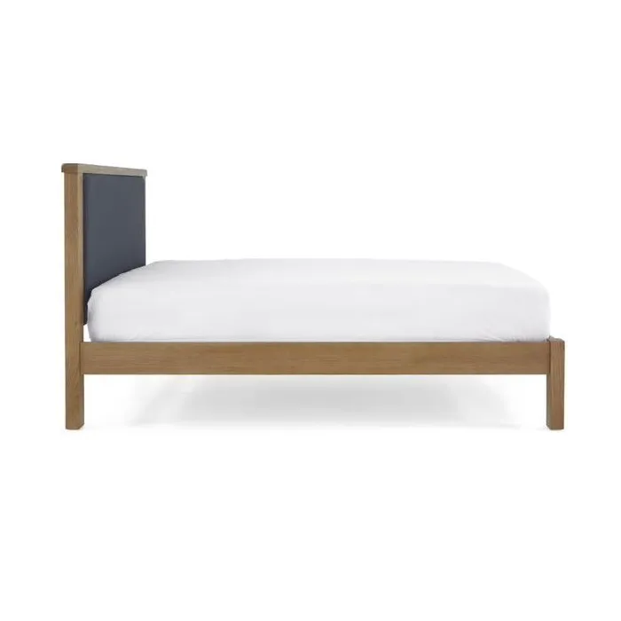Blake 6ft Upholstered Bedframe - Oak | Murphy Furniture