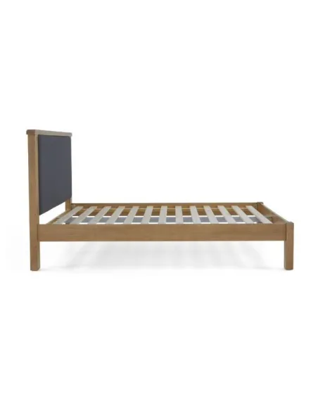 Blake 6ft Upholstered Bedframe - Oak | Murphy Furniture