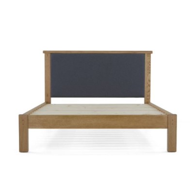 Blake 6ft Upholstered Bedframe - Oak | Murphy Furniture