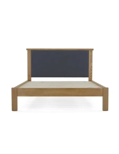 Blake 6ft Upholstered Bedframe - Oak | Murphy Furniture